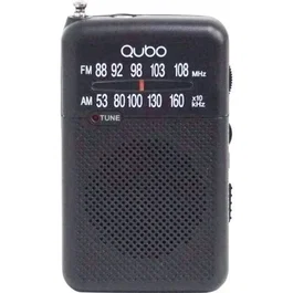 Qubo Radio portátil mini RS-1 negro